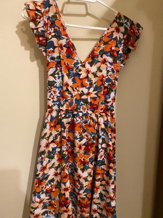 Vestido estampado floral