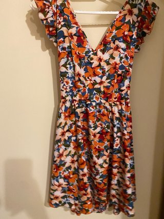 Vestido estampado floral