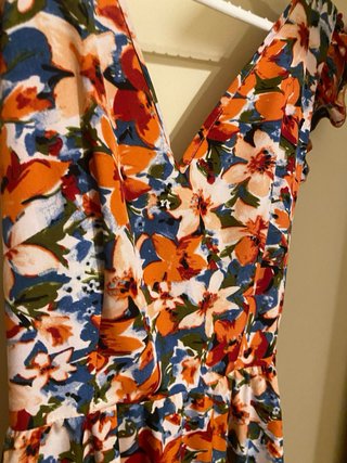 Vestido estampado floral