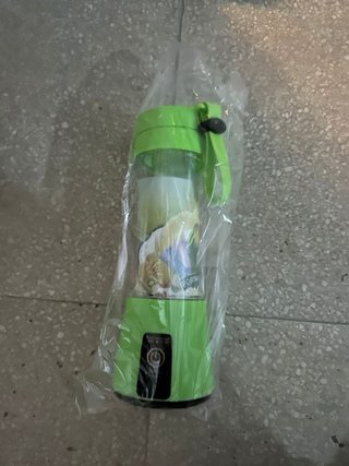 Batidora Portátil Recargable Verde