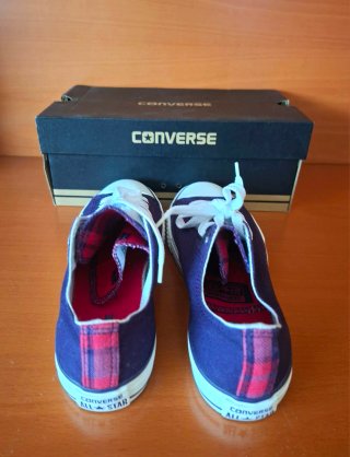 Converse Chuck Taylor Doble Lengüeta OX Morado