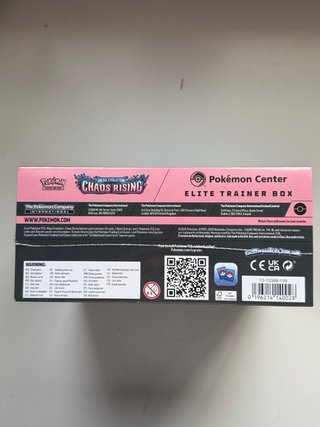 Pokémon Center Elite Trainer Box Chaos Rising