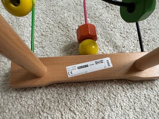 Laberinto de madera Ikea Mula