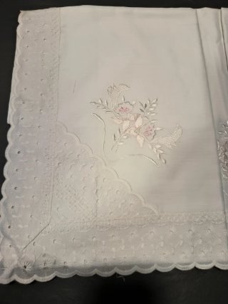 Juego Sábanas Bordadas Cama 135