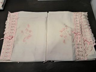 Juego Sábanas Bordadas Cama 135