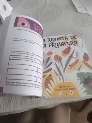 Lecturas 2, 1x8, Ocho libros en uno, Itinerario...