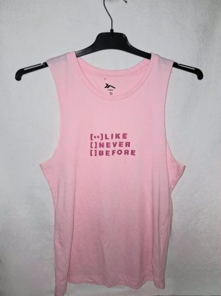 Camiseta sin mangas Tenth rosa talla S