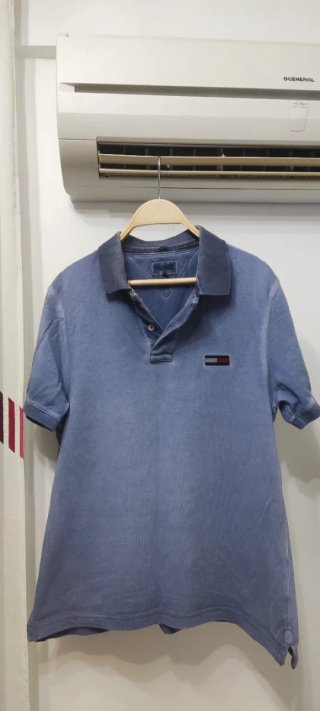 Polo Tommy Hilfiger Azul azul denim