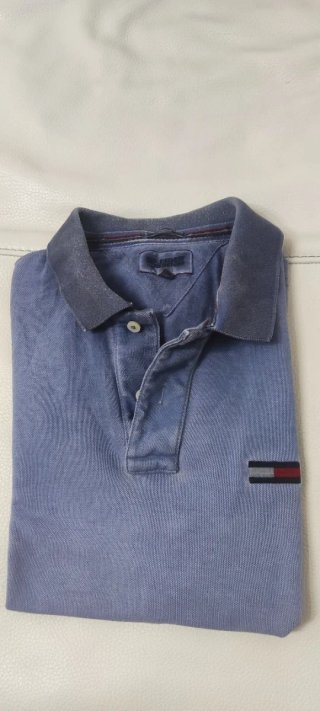 Polo Tommy Hilfiger Azul azul denim