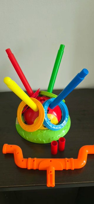 Juego Lanzar Anillos Infantil Mariquita