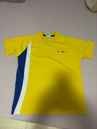 Camiseta La Salle amarilla talla 12