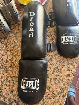 Protecciones de artes marciales Dread y Charlie