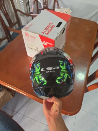 Casco Moto LS2 FF353 Happy Dreams Talla L
