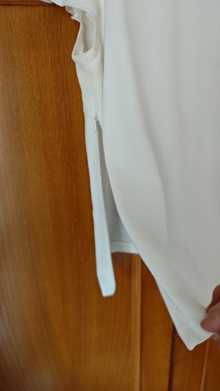 Blusa blanca talla 50-52