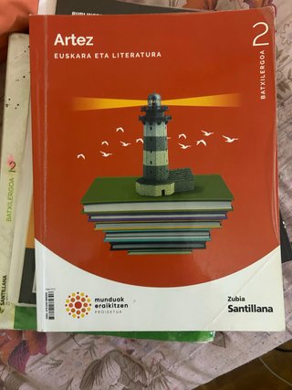 Artez euskara eta literatura, 2 Batxilergoa, Mu...