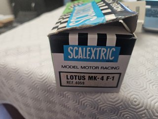 Scalextric Lotus MK-4 Martini Racing
