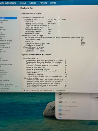 MACBOOK PRO 2019 i7/16/512