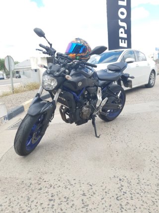 A2 Yamaha MT-07 ABS A2 Negra/Azul