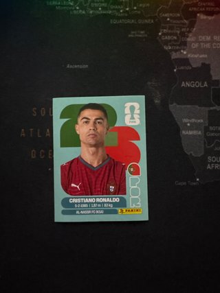 Cristiano Ronaldo - Mundial 2026 Cromo Panini