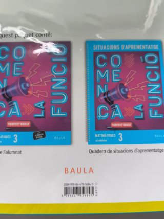 Libros 3 ESO Matemàtiques Baula FanFest NUEVOS
