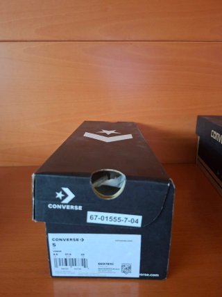 Converse CTAS OX Gris/Blanco Talla 38