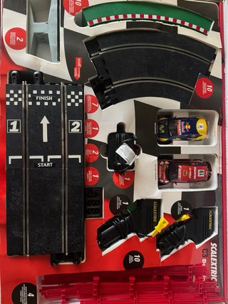 Scalextric Desafío León + Cuenta Vueltas