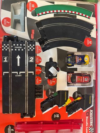 Scalextric Desafío León + Cuenta Vueltas