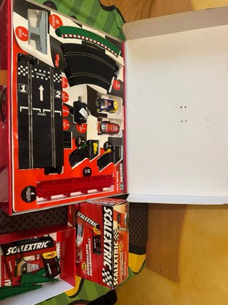 Scalextric Desafío León + Cuenta Vueltas