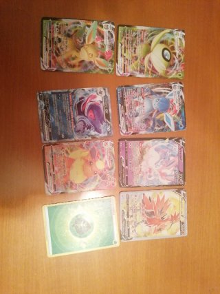 Pack Cartas Pokémon VMAX Celebi, Glaceon, Leafeon