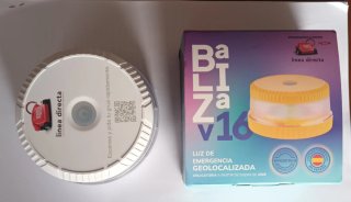 Baliza V16 Geolocalizada. Homologada. Sin estrenar