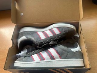 Zapatillas Adidas Campus Grises y Blancas