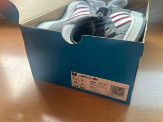 Zapatillas Adidas Campus Grises y Blancas