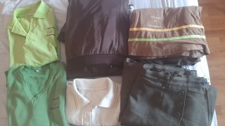 Varias prendas Uniforme Vistarreal Precio x prenda