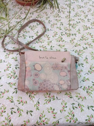 Bolso Anekke Marrón Multicolor