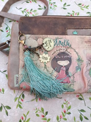 Bolso Anekke Marrón Multicolor