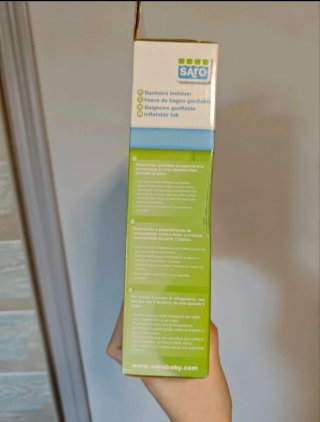 Bañera hinchable Saro para bebé