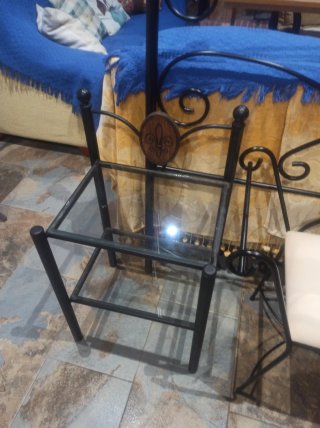 Conjunto de dormitorio forja y madera