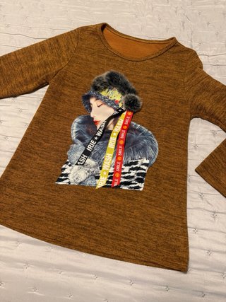 Jersey mujer estampado figura