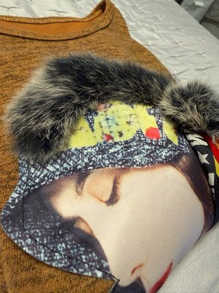 Jersey mujer estampado figura