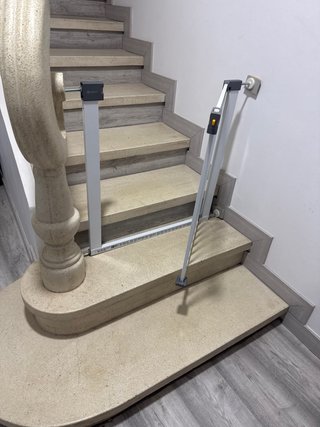 Barandilla protectora para escaleras