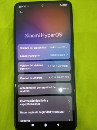 Xiaomi Redmi Note 13 Negro