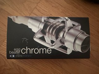 Crankbrothers Eggbeater Chrome + Shimano SPD 42