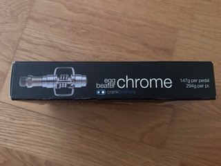 Crankbrothers Eggbeater Chrome + Shimano SPD 42