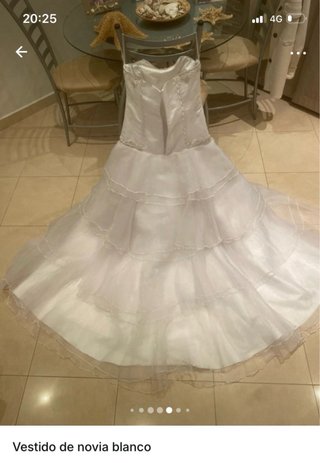 Vestido de Novia Blanco