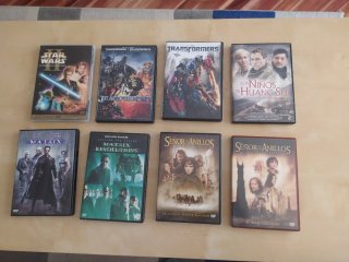 Lote 8 Películas DVD Ciencia Ficción