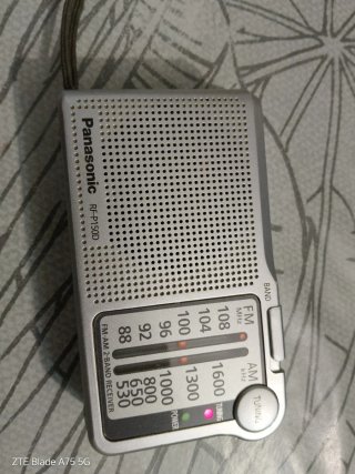 Radio Panasonic RF-P150D Plata