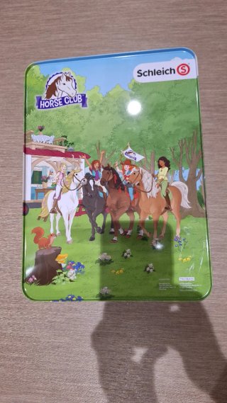 Caja Metálica maletín Schleich Horse Club