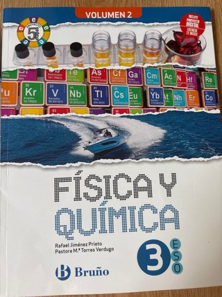 Física y química 3 ESO, Proyecto 5 etapas