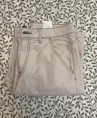 Pantalón cargo H&M beige