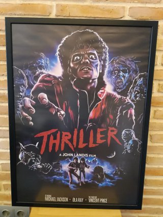 Póster Michael Jackson Thriller 50x70 SIN MARCO!